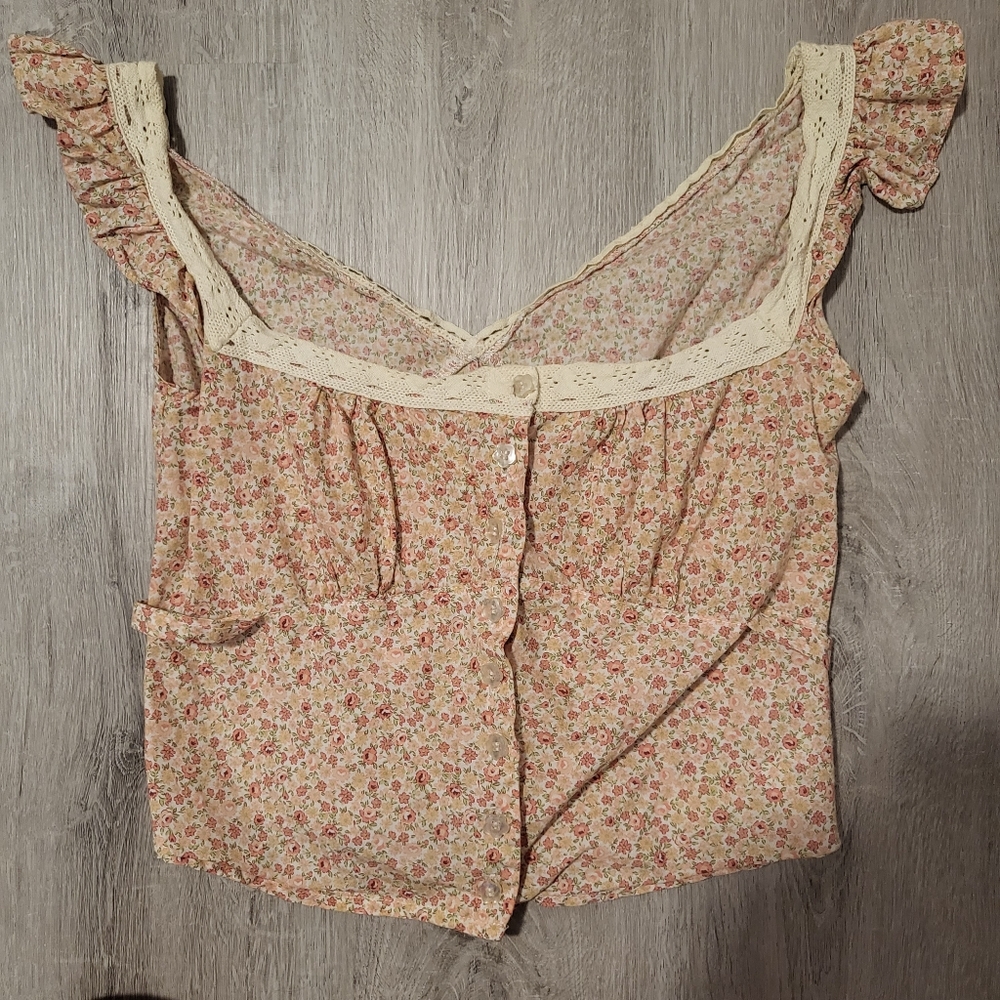 Unif Floral Blouse